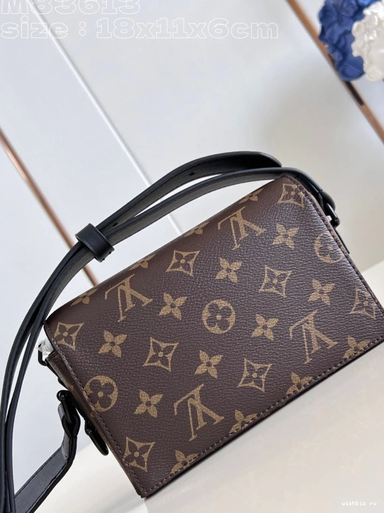WIS LOUIS Wallet-18*11*6.5CM VUITTON Steamer Wearable 0718